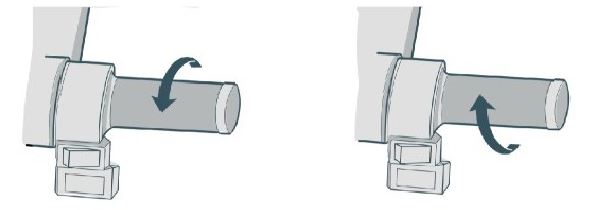 inno7 steering handbrake operation